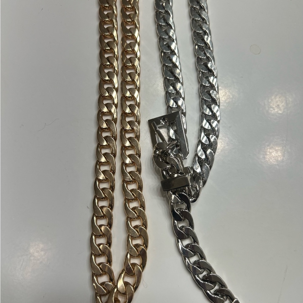 Aldo Gold and Silver Chain Belts - Picture 4 of 4